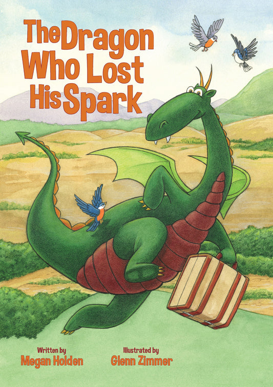 The Dragon Who Lost His Spark Book (A4)